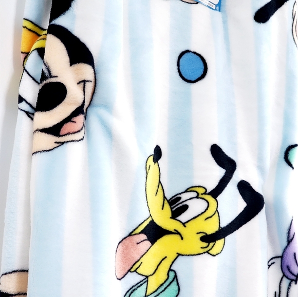 Disney mickey and friends Christmas plush throw blanket soft cute 50in x70in - Picture 2 of 4